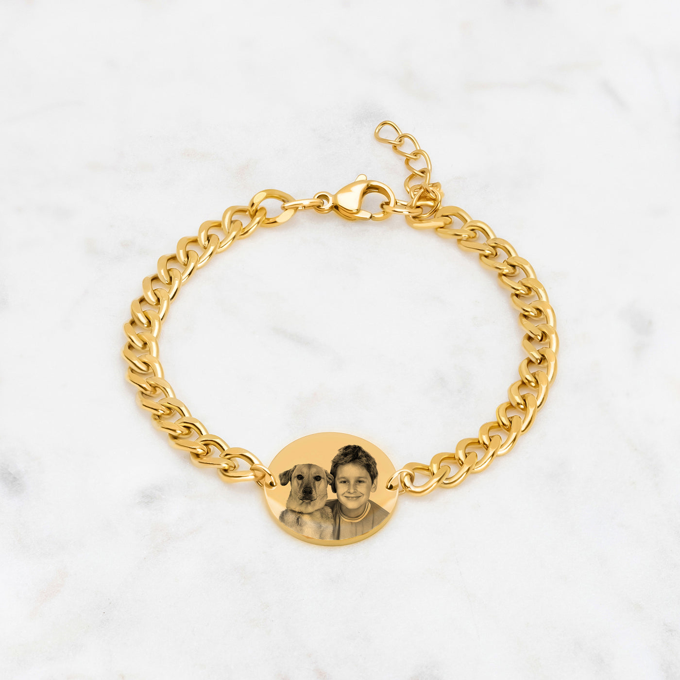 Fotogravur Armband Damen