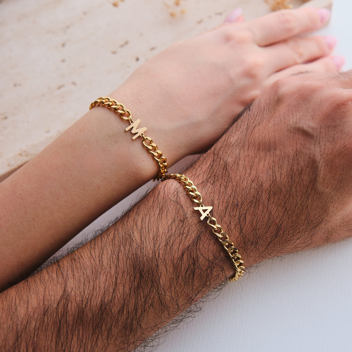 Initial Partnerarmbänder