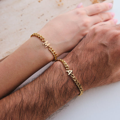 Initial Partnerarmbänder