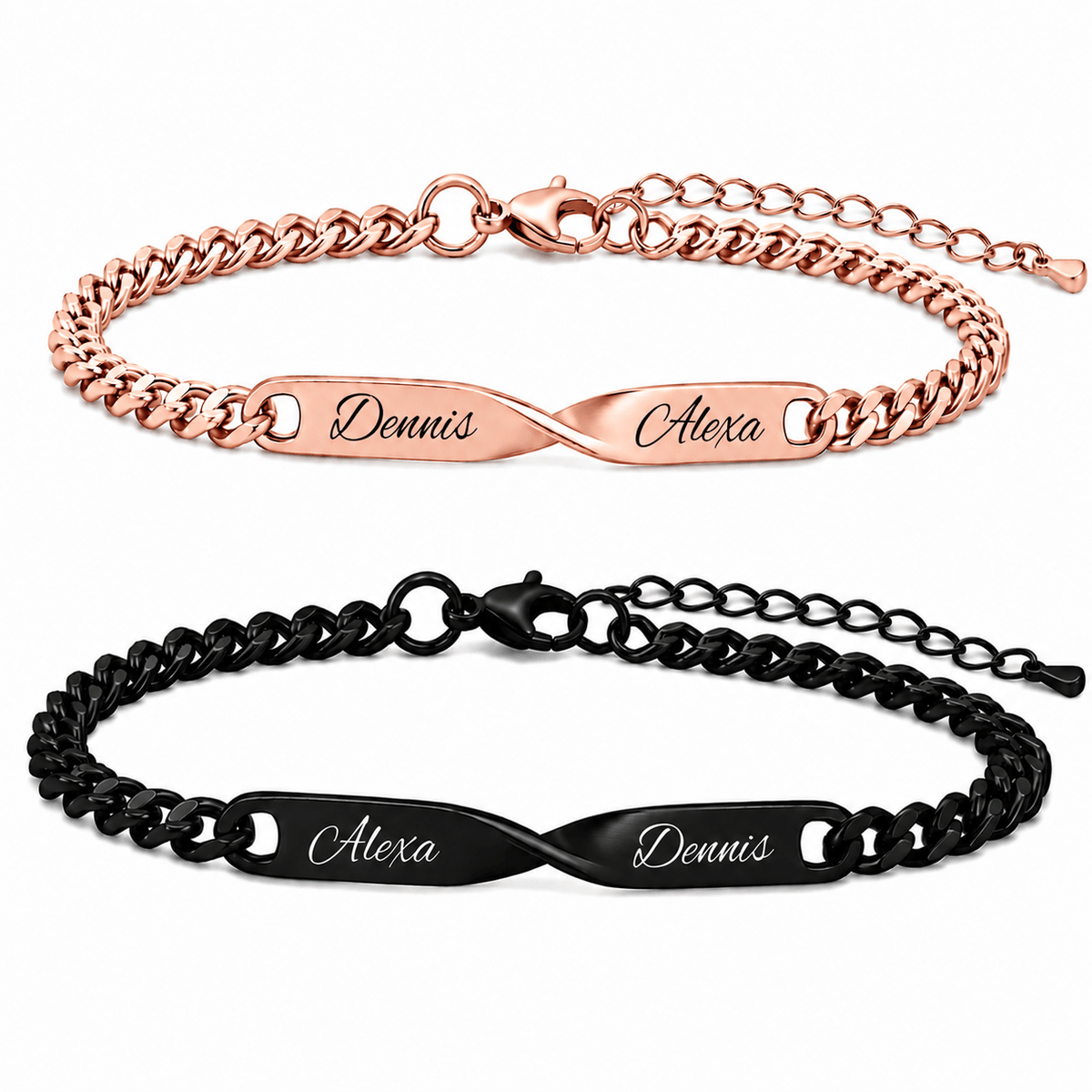Eternal Partnerarmband mit Gravur - OTANTO