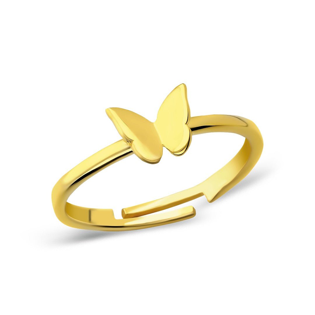 Minimalist Schmetterling Ring - OTANTO